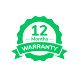 One-year warranty symbol for iClever products, ensuring peace of mind for customers.